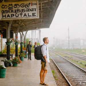Haputale Railway Station in Sri Lanka — scenic hill-country train journey experience with Sri Lanka City Tours.